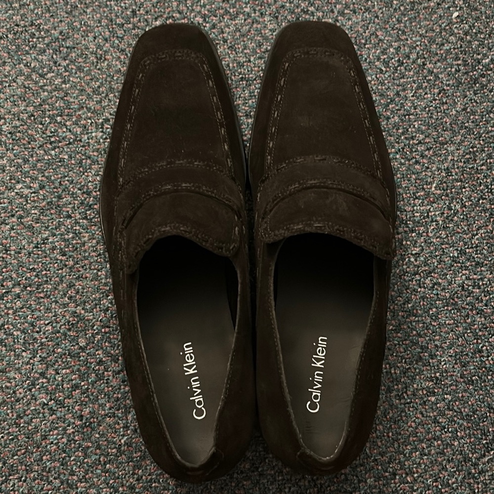Calvin Klein Gail suede loafer